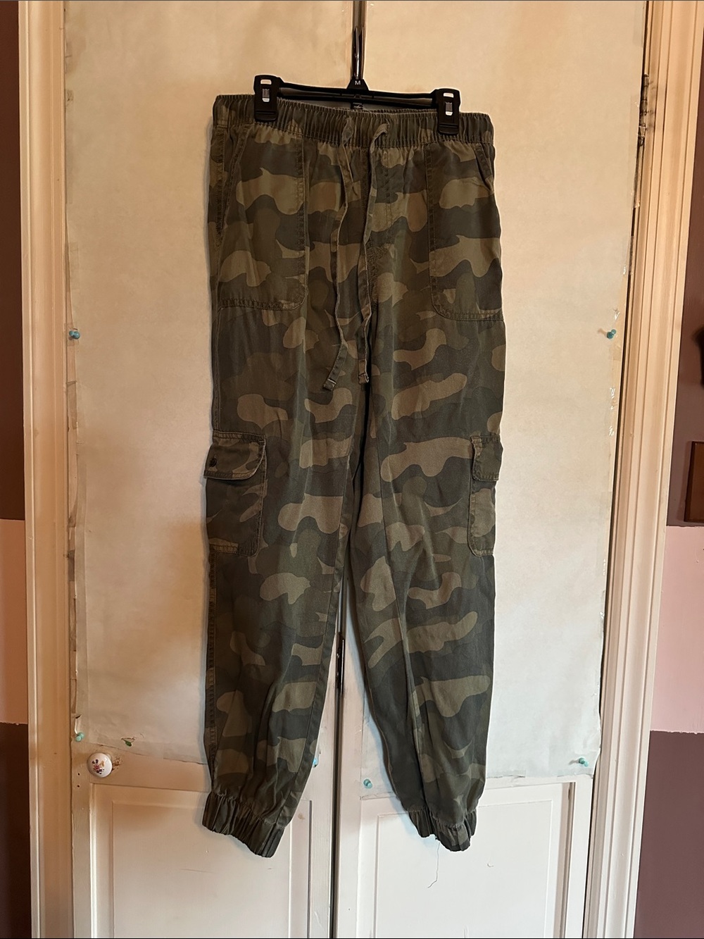 C&C California Olive Camo Cargo Jogger Pants